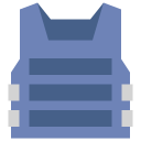 external bulletproof-vest-police-flaticons-flat-flat-icons icon
