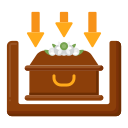external burial-funeral-service-flaticons-flat-flat-icons-3 icon