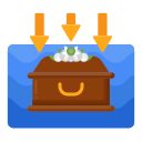 external burial-funeral-service-flaticons-flat-flat-icons-4 icon