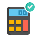 external calculator-back-to-school-flaticons-flat-flat-icons-2 icon