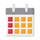 external calendar-office-and-office-supplies-flaticons-flat-flat-icons icon