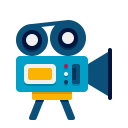 external camcorder-video-production-flaticons-flat-flat-icons-2 icon
