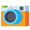 external camera-vacation-planning-road-trip-flaticons-flat-flat-icons icon