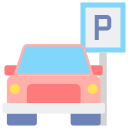 external car-park-map-and-navigation-flaticons-flat-flat-icons-2 icon