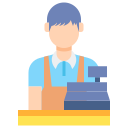 external cashier-professions-flaticons-flat-flat-icons-2 icon