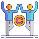 external copyright-copyright-law-flaticons-flat-flat-icons icon