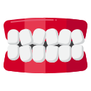 external crossbite-orthodontics-flaticons-flat-flat-icons-2 icon