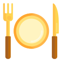 external cutlery-travel-flaticons-flat-flat-icons icon