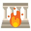 external fire-flames-festivals-and-holidays-flaticons-flat-flat-icons icon