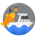 external fishing-fishing-flaticons-flat-flat-icons-20 icon