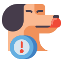 external gestures-dog-training-flaticons-flat-flat-icons icon