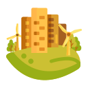 external green-city-ecology-flaticons-flat-flat-icons icon