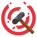 external hammer-rage-room-flaticons-flat-flat-icons icon