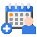 external medical-appointment-inhome-service-flaticons-flat-flat-icons icon