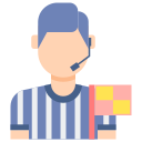 external referee-football-soccer-flaticons-flat-flat-icons icon