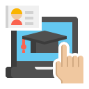 external registration-university-flaticons-flat-flat-icons-2 icon