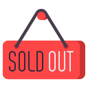 external sold-out-black-friday-flaticons-flat-flat-icons icon