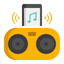 external speaker-smart-technology-flaticons-flat-flat-icons icon