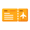 external tickets-digital-nomading-relocation-flaticons-flat-flat-icons-3 icon