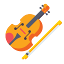 external violin-musical-instruments-flaticons-flat-flat-icons icon