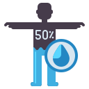 external water-drop-anatomy-flaticons-flat-flat-icons icon