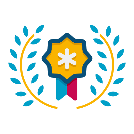 Laurel Wreath icon in Flaticons Flat Style