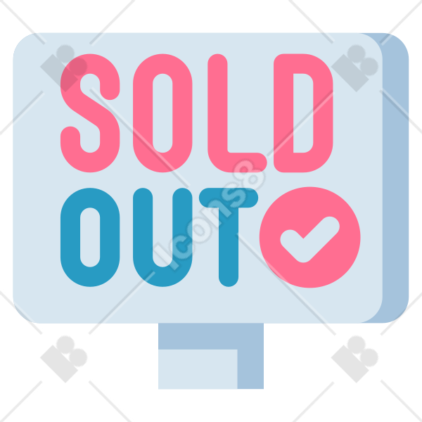 Sold out Icons, Logos, Symbols – Free Download PNG, SVG