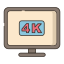 external-tv-4k-devices-flaticons-flat-flat-icons