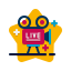 external-video-production-live-streaming-flaticons-flat-flat-icons