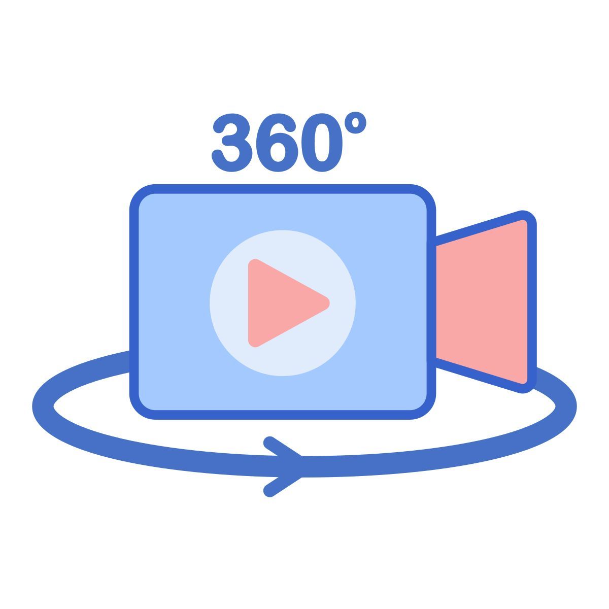 360 video icon