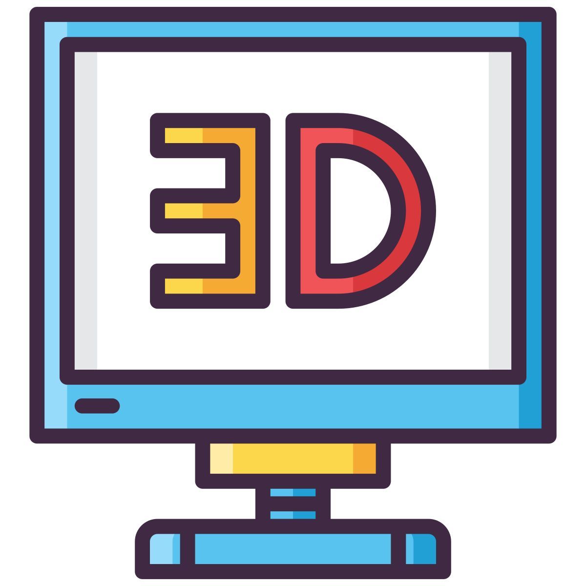 3d 영화 icon