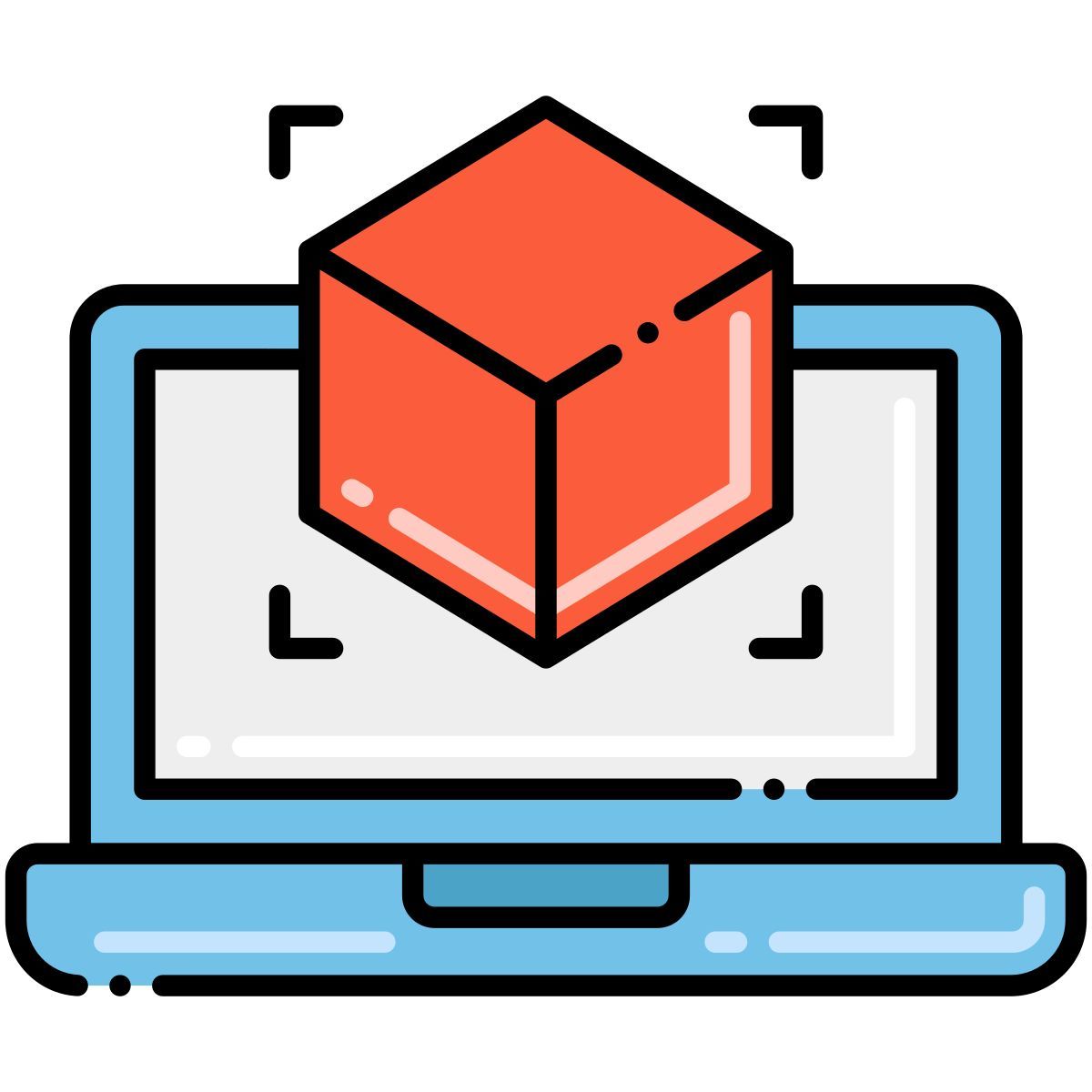 3d modeling icon