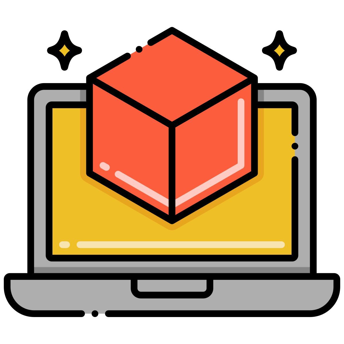 3d modeling icon