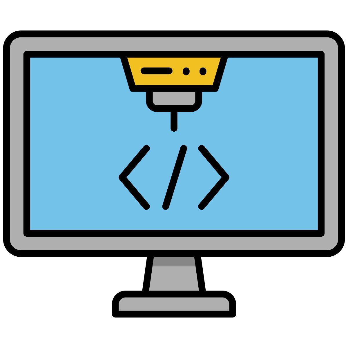 Programmation 3D icon