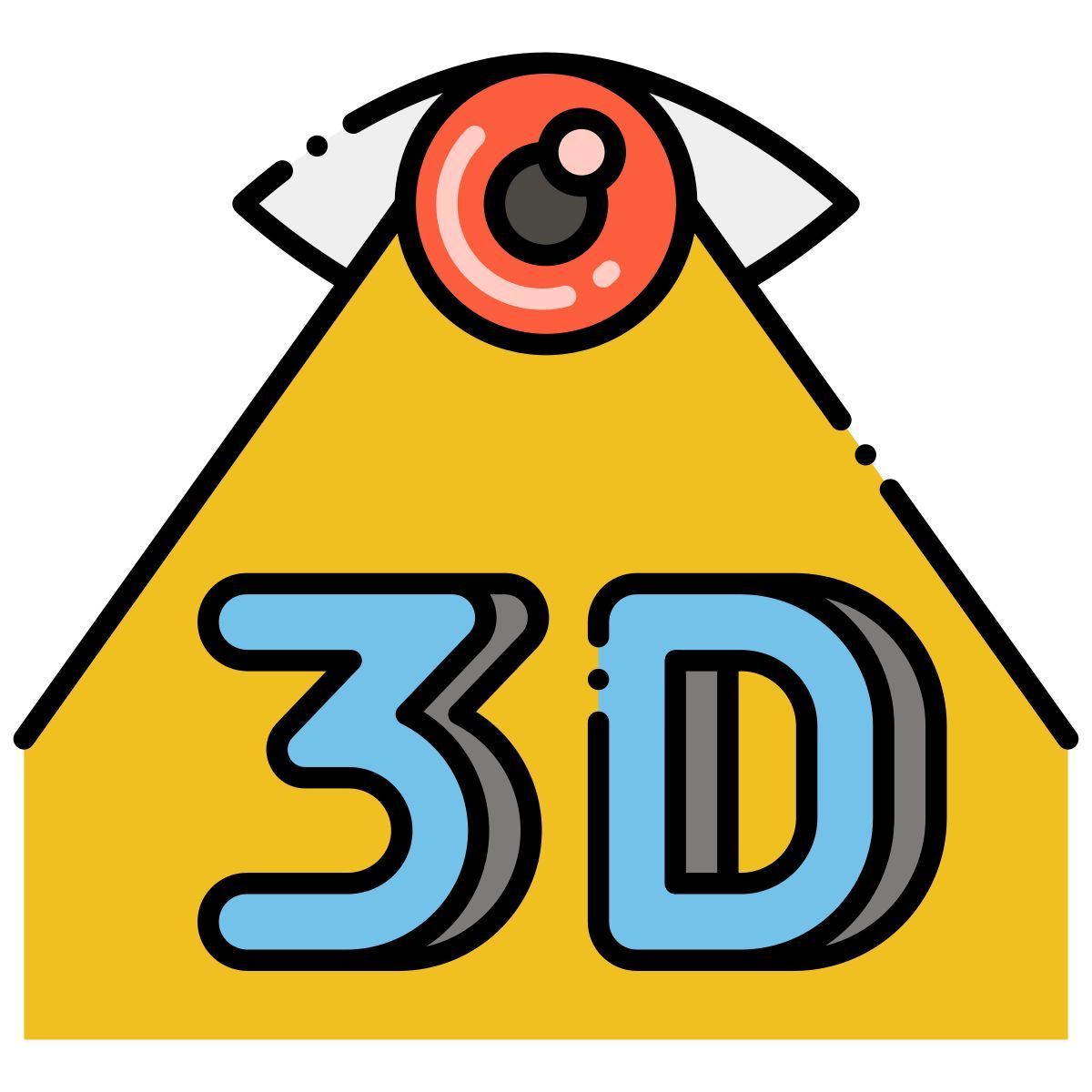 escáner 3d icon
