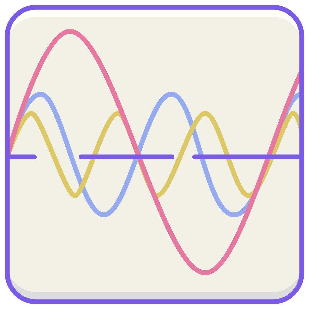 additive synthesis icon