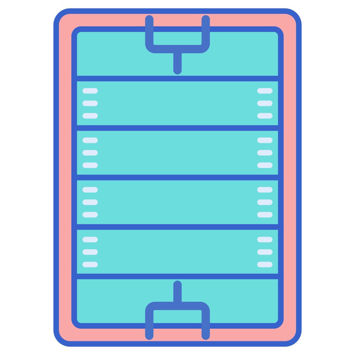 american football field icon