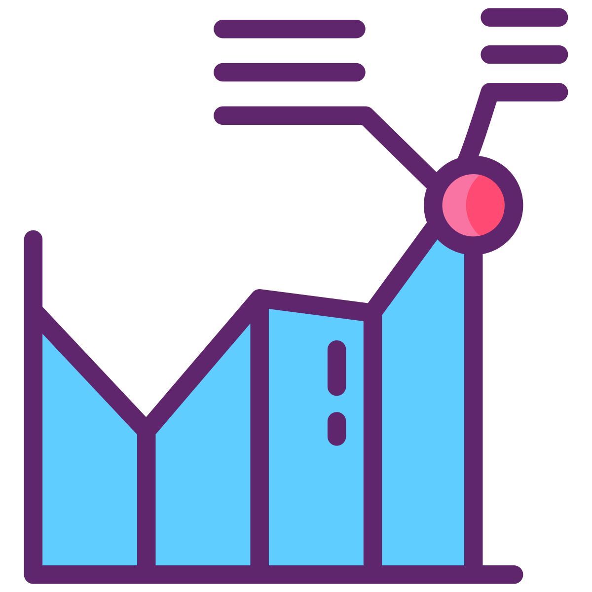 分析 icon