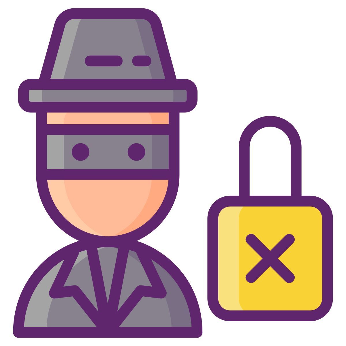 anti theft system icon