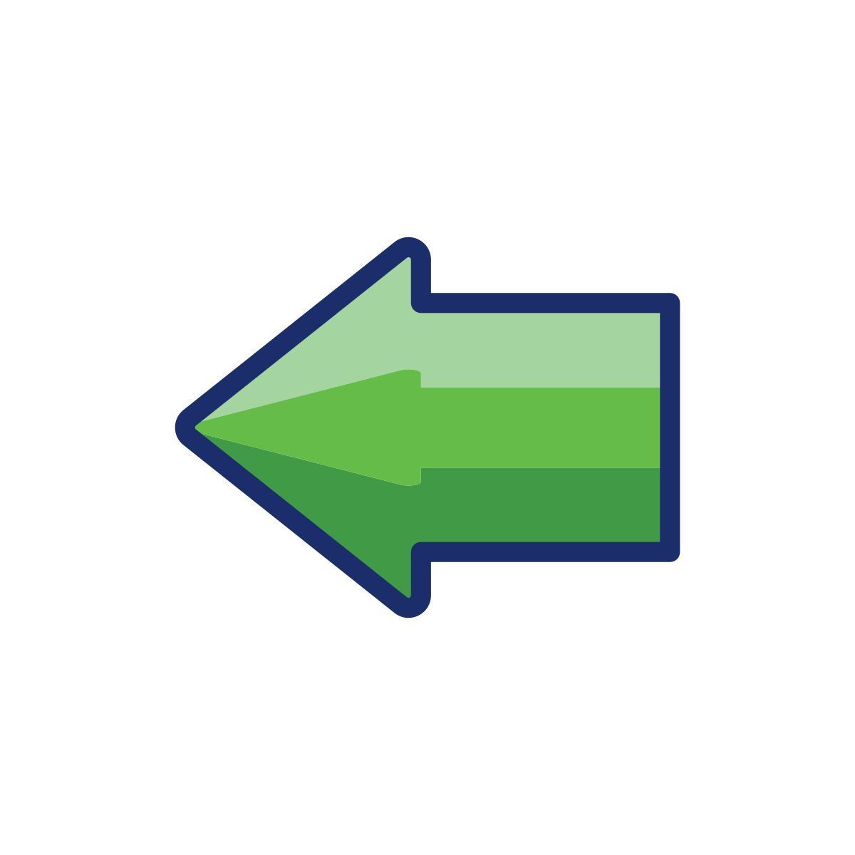 pfeil nach links icon