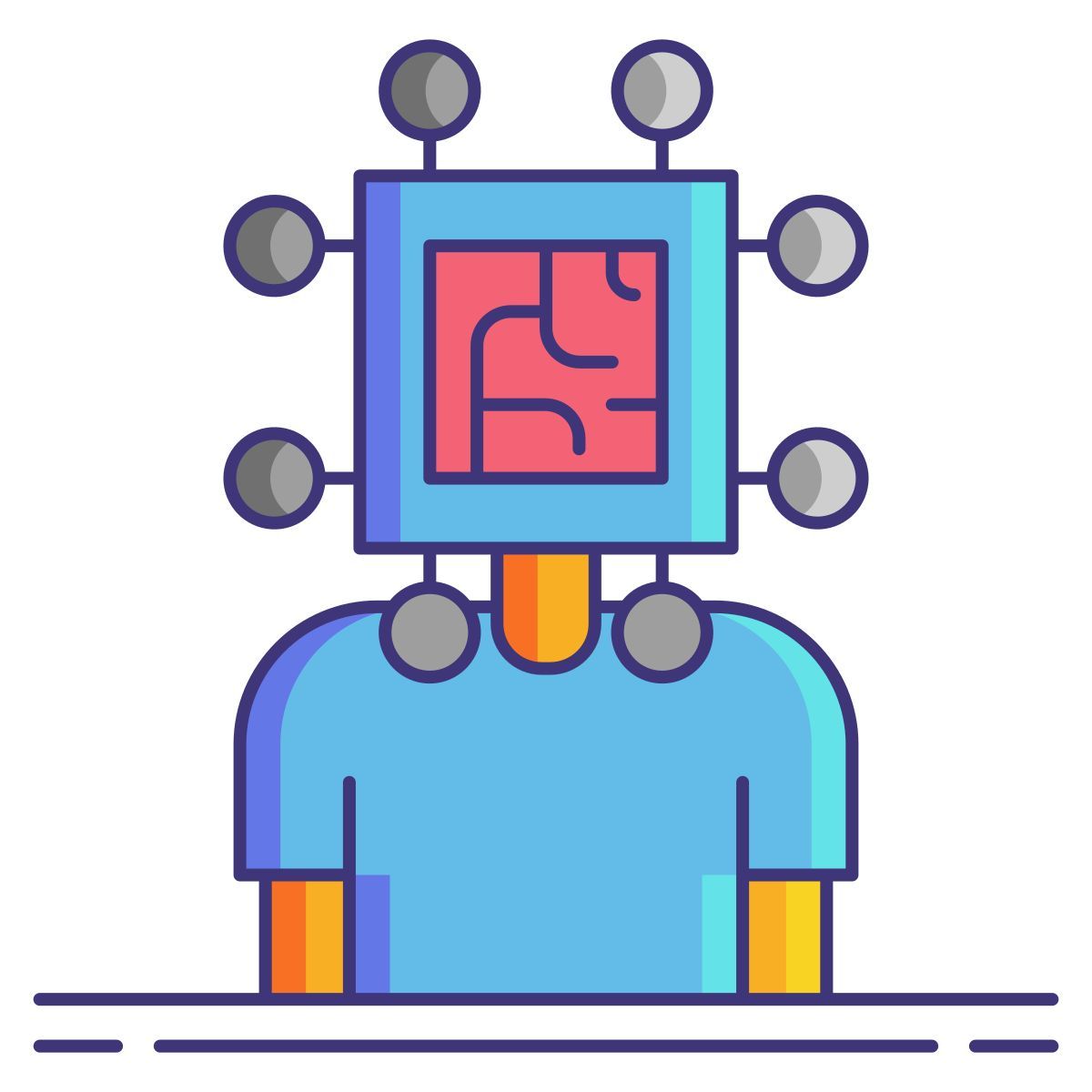 Inteligência artificial icon