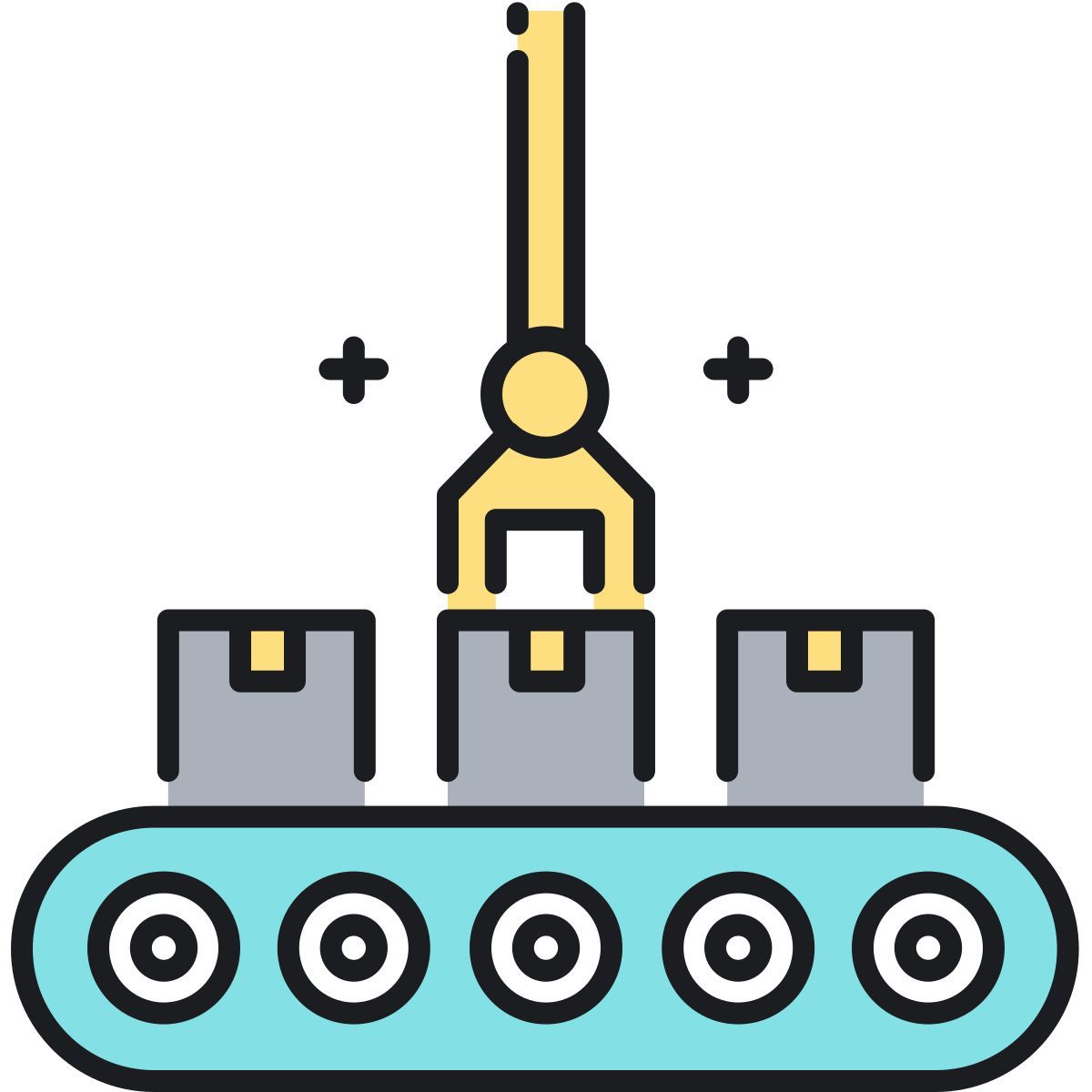 assembly line icon