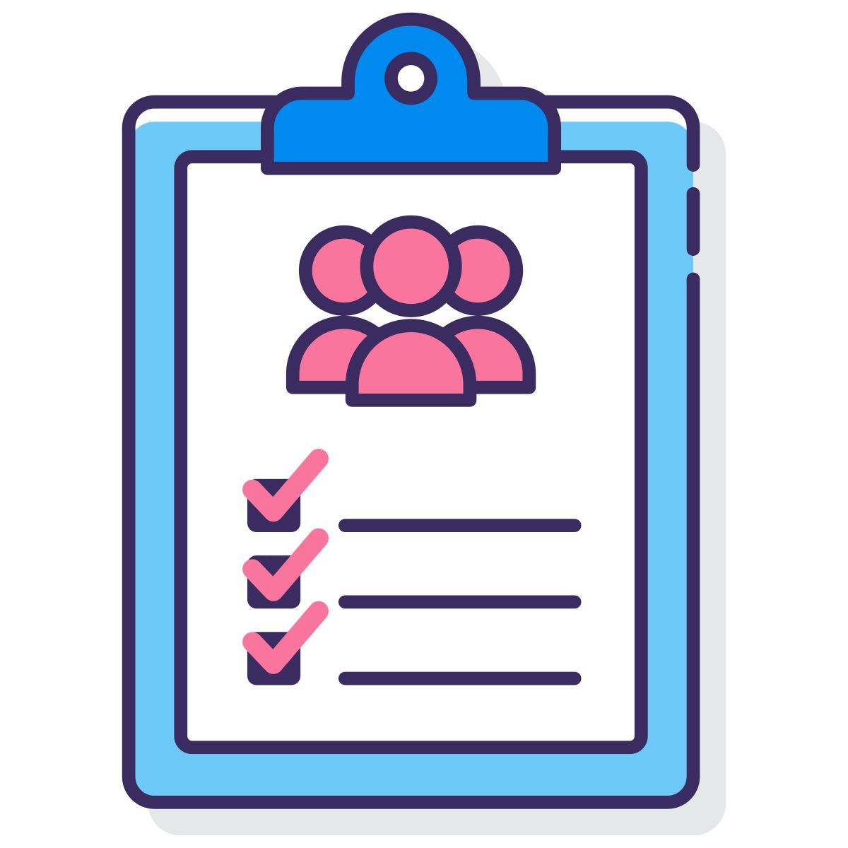 attendant list icon
