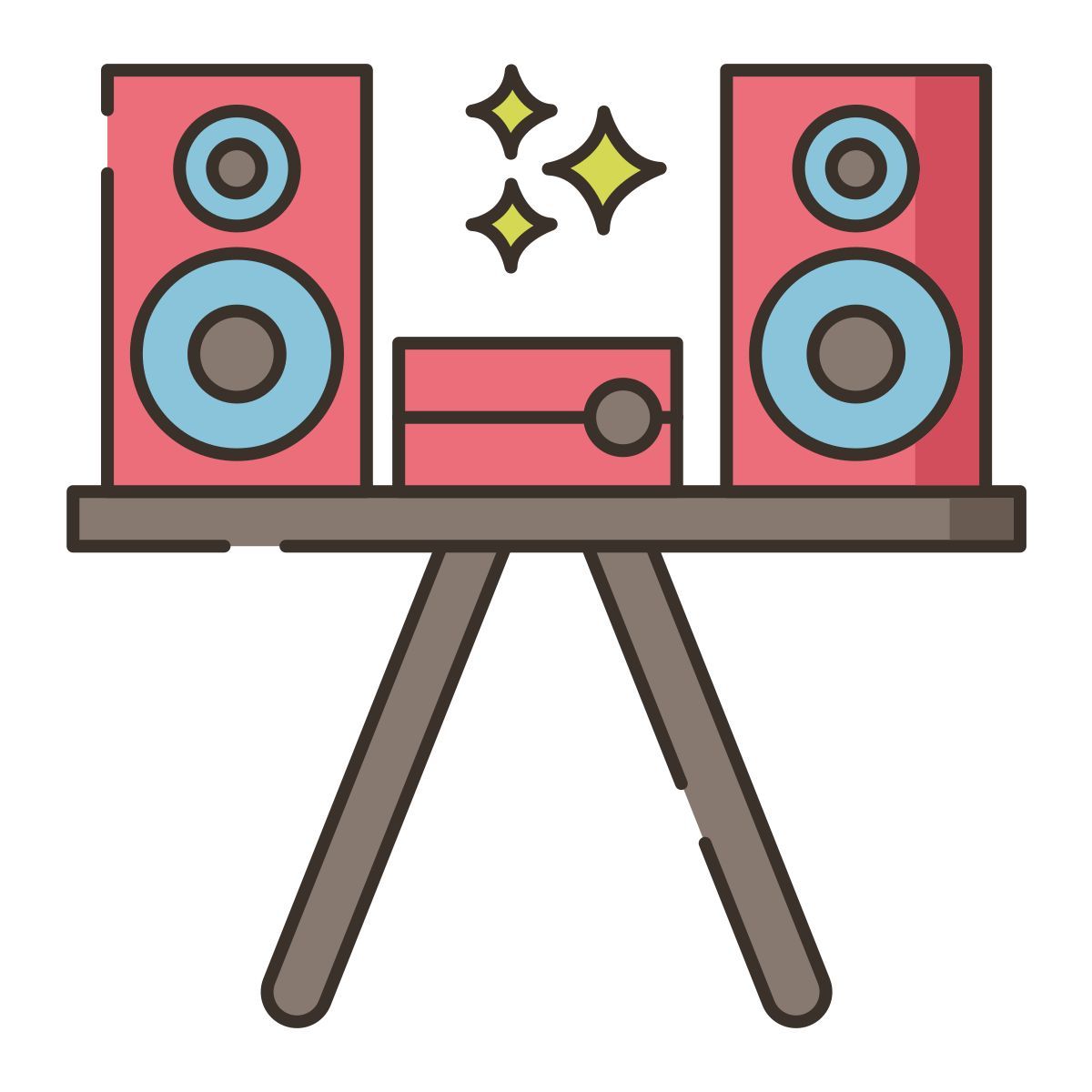 sistema audio icon