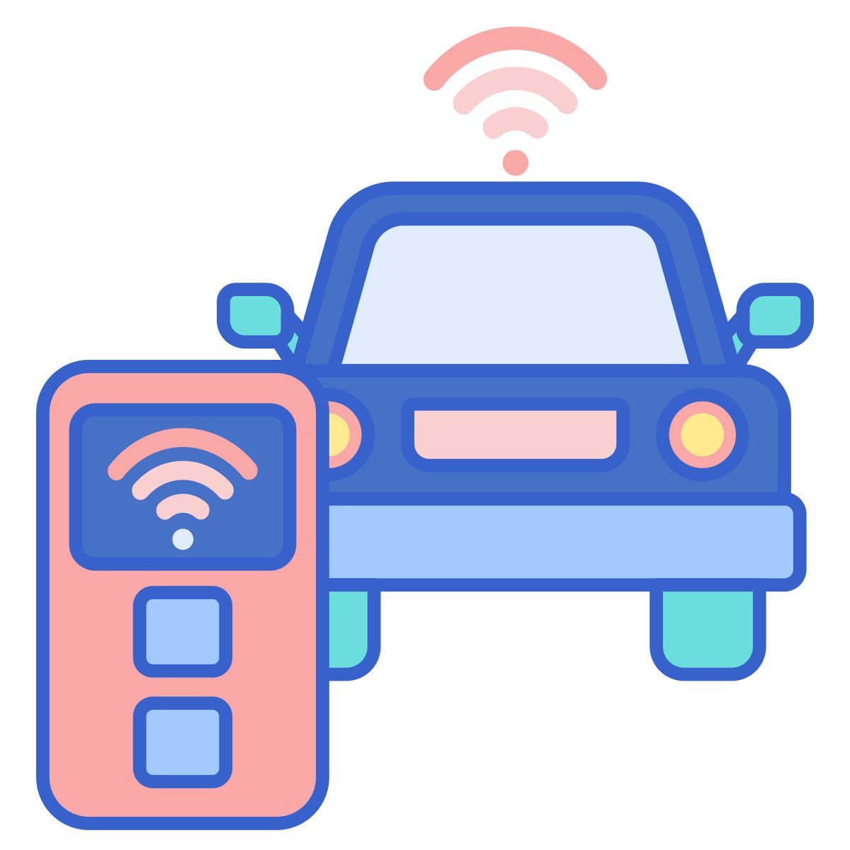 carro autônomo icon