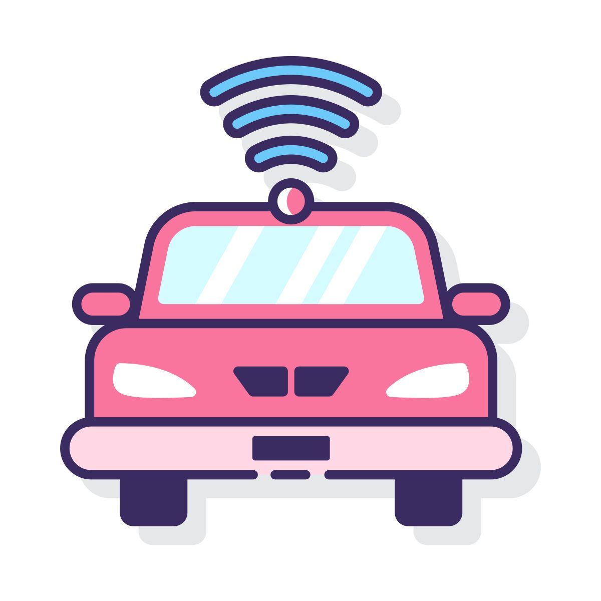 carro autônomo icon