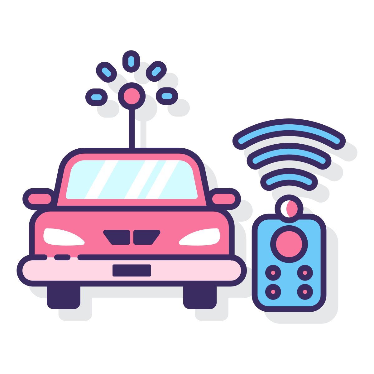 carro autônomo icon