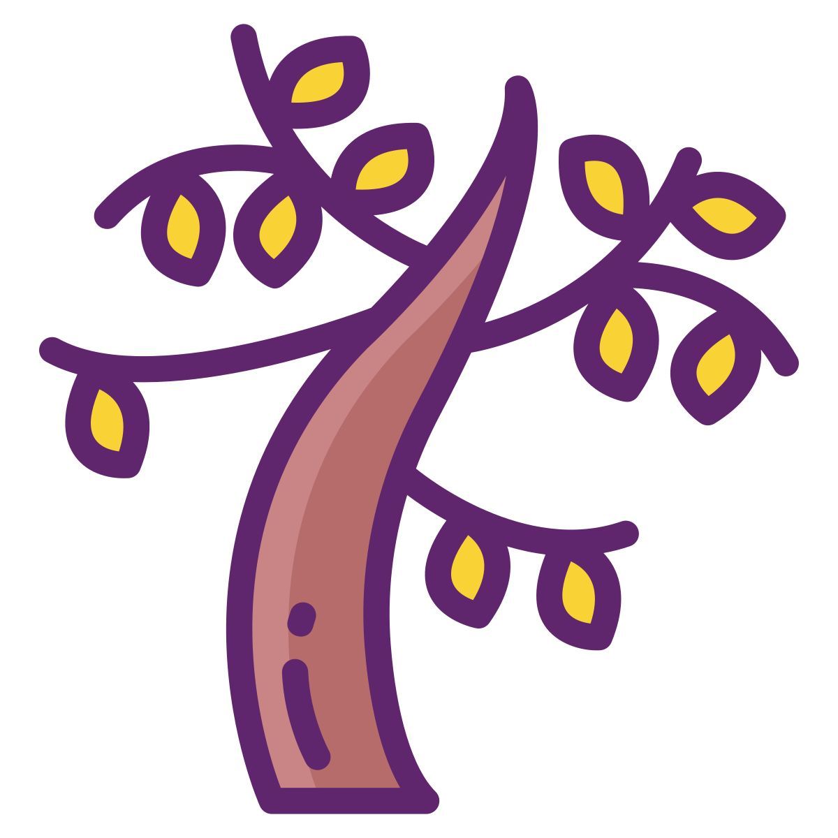 autumn tree icon