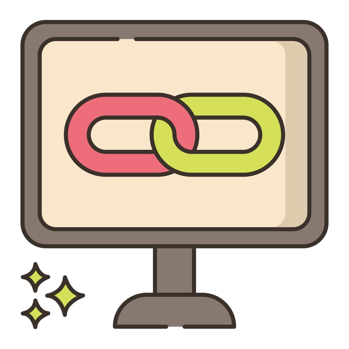 enlace de retroceso icon