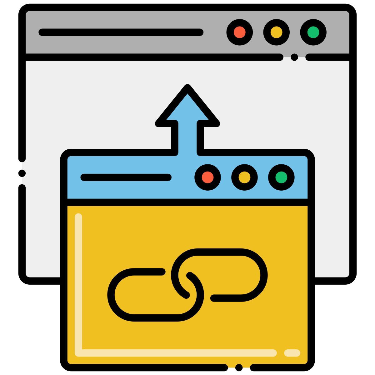 backlink icon